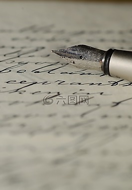 钢笔,信,手写输入