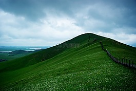 若尔盖,花湖,山顶