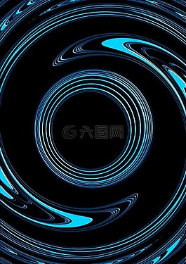 圆,线路,抽象