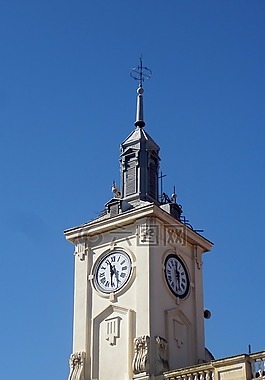 时钟,建筑,时钟塔