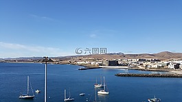 埃,罗萨里奥港,端口