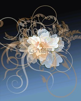 鲜花,装饰,幻想