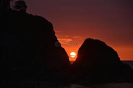 日落,李,德文