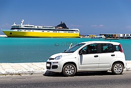 汽车租赁,希腊,假期