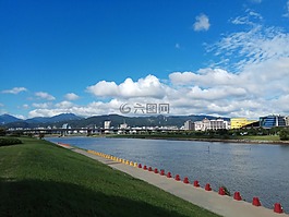 风景,自然,河岸