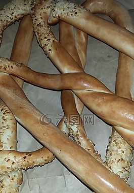椒盐,烘烤,食品