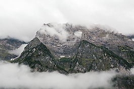 落基山,有雾,雾
