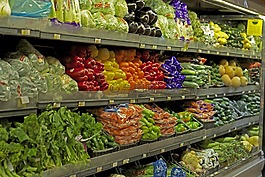 蔬菜,超市,食品