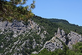 山,奥林普,山脉