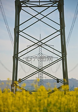 strommast,能源,电力