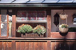 花箱,阳台,窗台