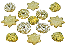 圣诞饼干,饼干,黄油饼干