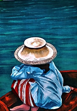 画,丙烯酸漆,帆布