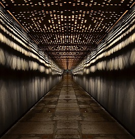 隧道,布达佩斯,照明