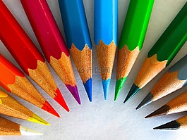 彩色铅笔,颜色,漆
