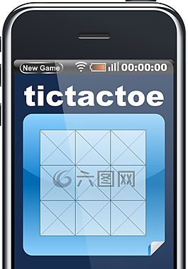 智能手机,tictactoe,应用程序