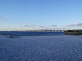 关西机场访问桥,rin rinku 镇,海滨绿色空间