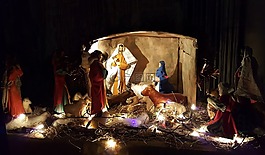 苗圃,圣诞节,新-出生