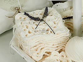 羊毛,钩针编织,针织