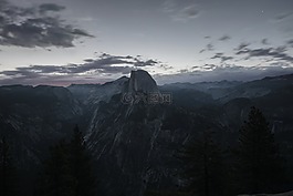 景观,山峰,山