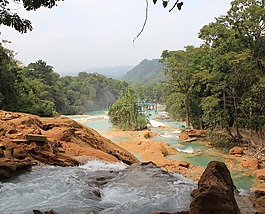 墨西哥,agua azul,性质