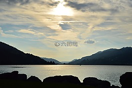 alpsee,游玩,阿尔高