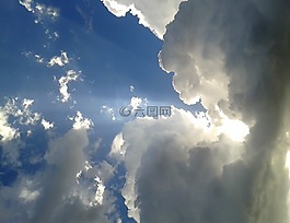 天空,光,雷