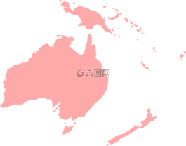 大陆,地图,大洋洲