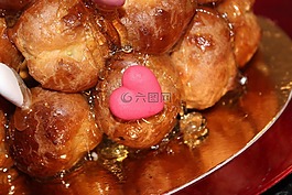 闪电,烘烤,食品