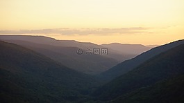 日出,丘陵,斜坡