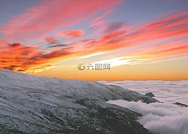 雪域景观,山,性质
