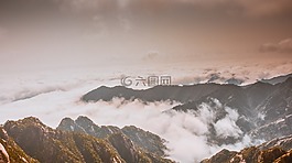 黄山,云海,仙气