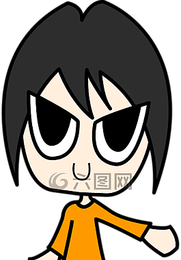 男孩,字符,可爱