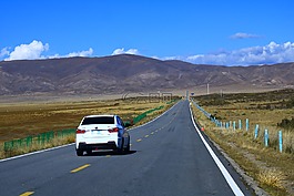 青海,风景,蓝天