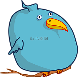 twitter,鸟,脂肪