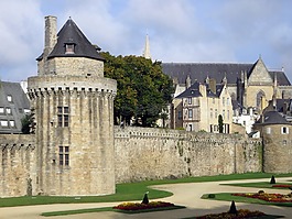 阀门,morbihan,城墙