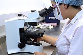 显微镜,实验室,测试