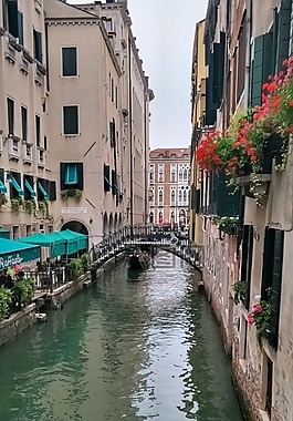 威尼斯,桥,运河