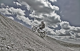 enduro,自行车,摩托车