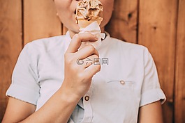 成人,工间休息时间,奶油
