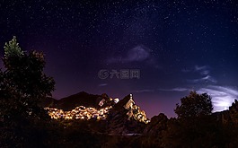 城市之光,黑暗,景观