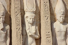 埃及神庙,历史遗址,结构