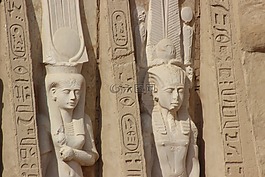 埃及神庙,历史遗址,结构