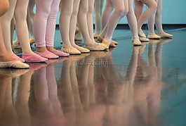 芭蕾舞女演员,芭蕾舞团,女孩