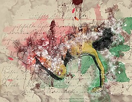 艺术,拼贴画,设计