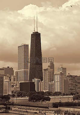 乌贼,芝加哥,天际线