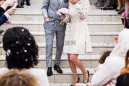 婚礼,夫妇,婚姻