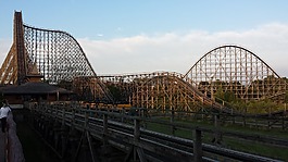 主题公园,过山车,骑