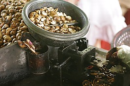 腰果,尼特,剥皮