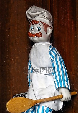 烹饪,娃娃,木勺